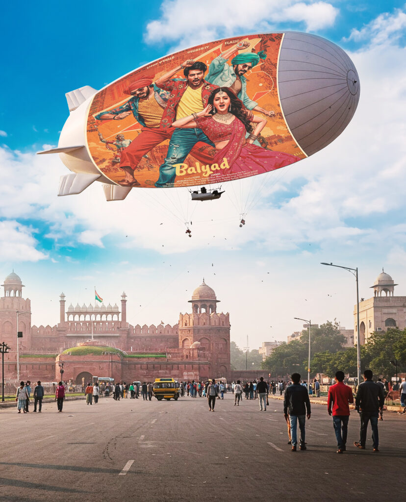 blimps advertisement services india