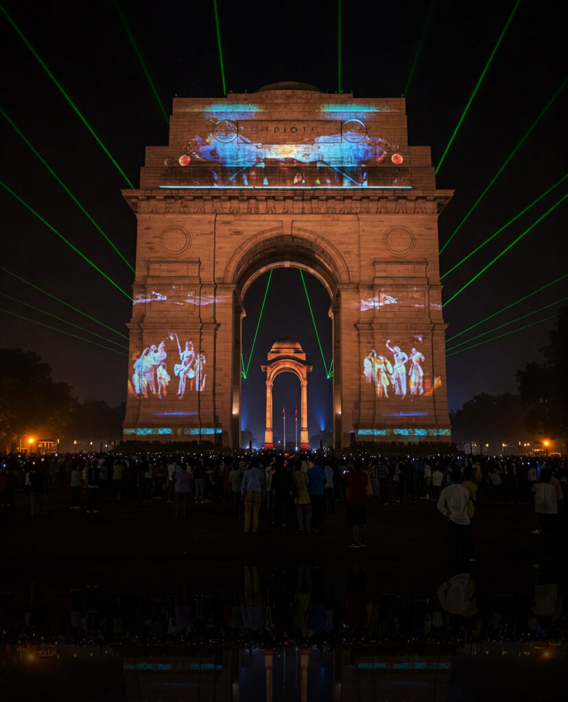 laser projection services for events shows