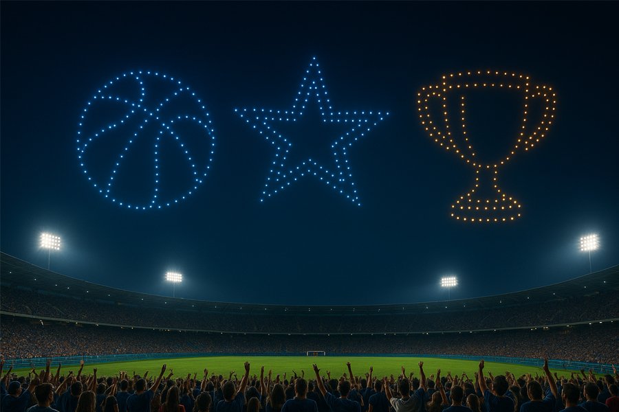 Drone Shows for Sports & Entertainment Events