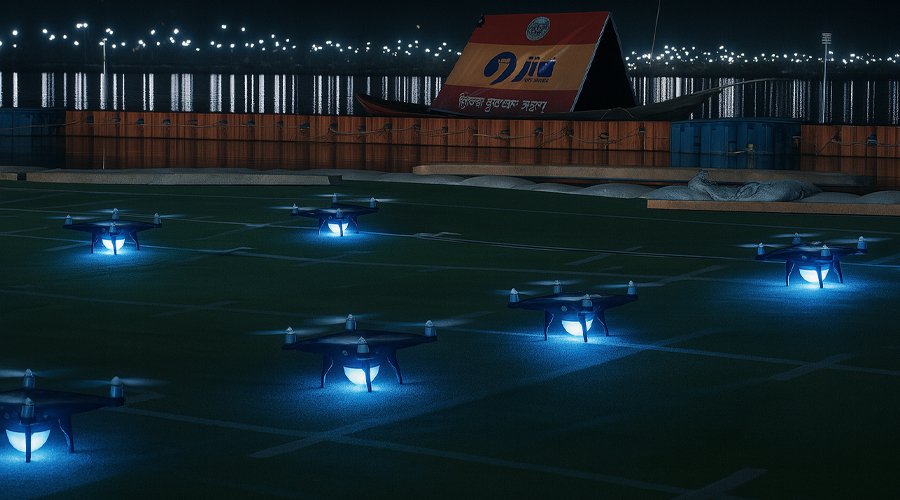 drone light show entertainment