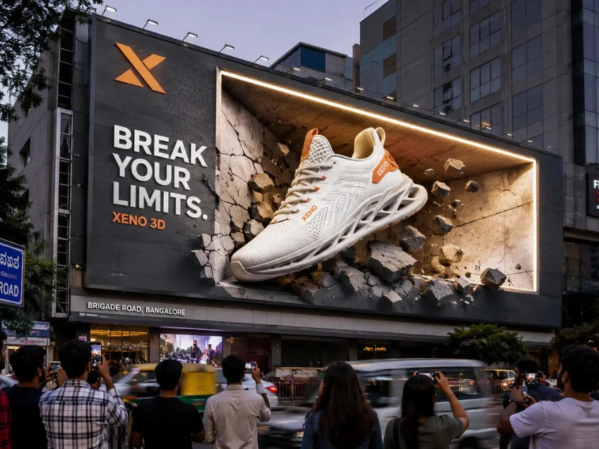 3d innovative billboard