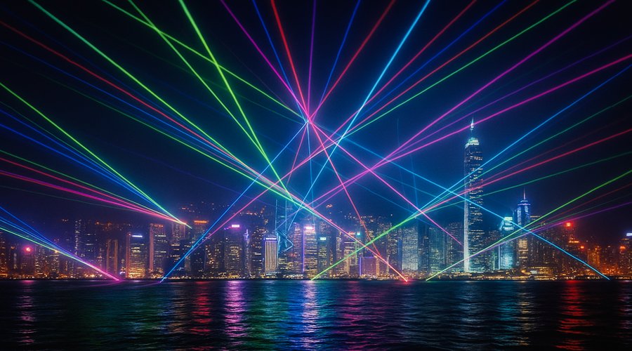 laser projection for events