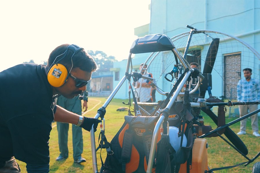 aerial banner lodha project ooh marketing